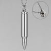 Pendentif personnalise homme acier balle finition polie personnaliser