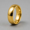 D Bague mariage dome tungstene alliance personnalisee
