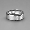 Anello in tungsteno celtico personalizzabile da uomo