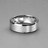 Bague homme anneau tungstene celtique personnalisable