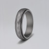 N Bague anneau tournant antistress acier facetté