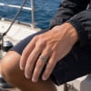 Bague argent ouvert celtique