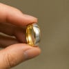 4mm Bague de mariage personnalisee alliance tungstene polie miroir