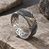 Bague argent chevaliere homme oeil de la providence