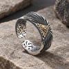 Bague argent chevaliere homme oeil de la providence