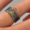 Bague argent chevaliere homme oeil de la providence