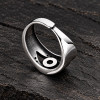 Bague argent ouverte oeil de dieu zirconium