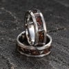 Bague homme personnalisable tungstène onyx