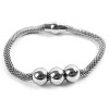 Stainless Steel Mesh Bracelet Magnetic Clasp