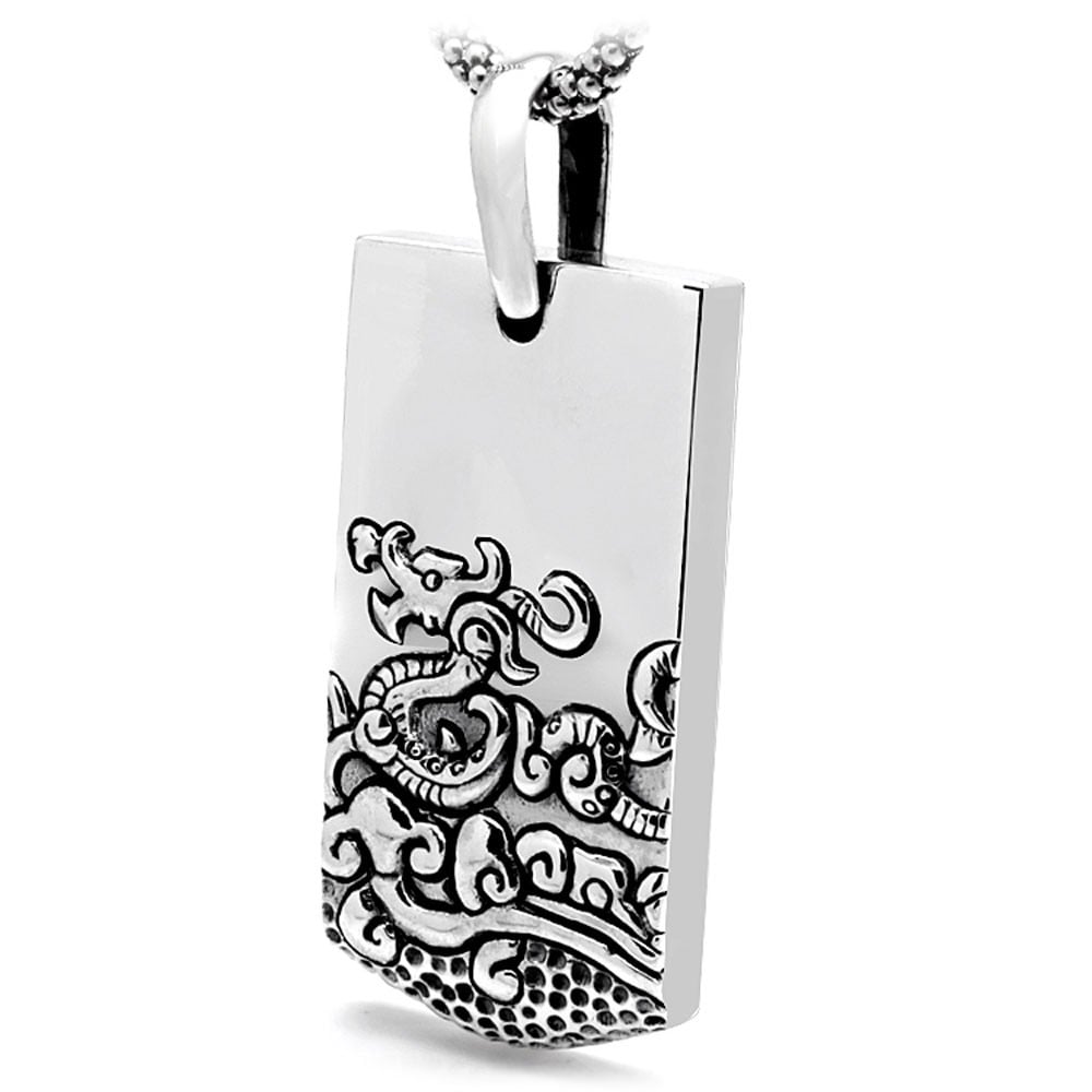 collier homme zodiaque chinois dragon collier homme zodiaque chinois dragon