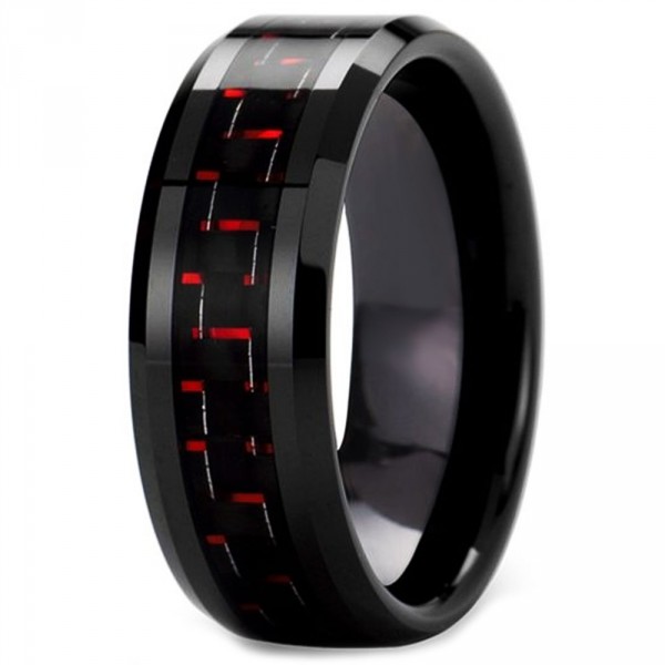 Tungsten Polished Band Wedding Ring
