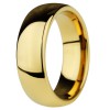 Bague homme alliance tungstene plaque or
