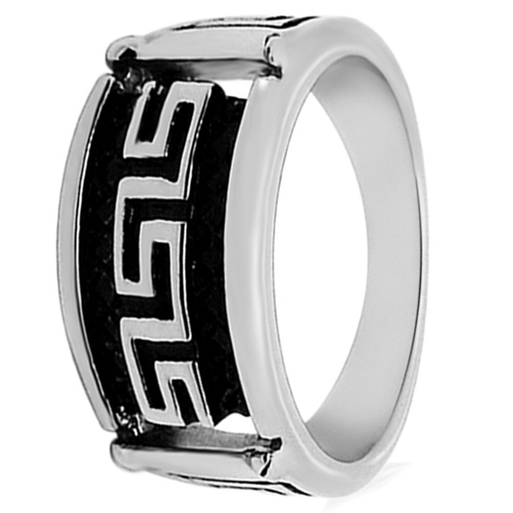 bague homme argent motif grec bague homme argent motif grec