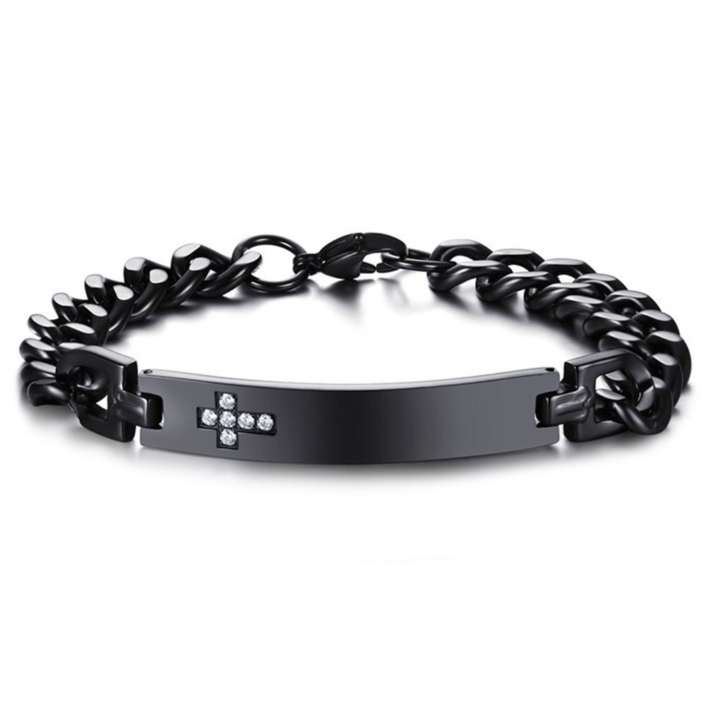 bracelet homme acier noir mat bracelet homme acier noir mat