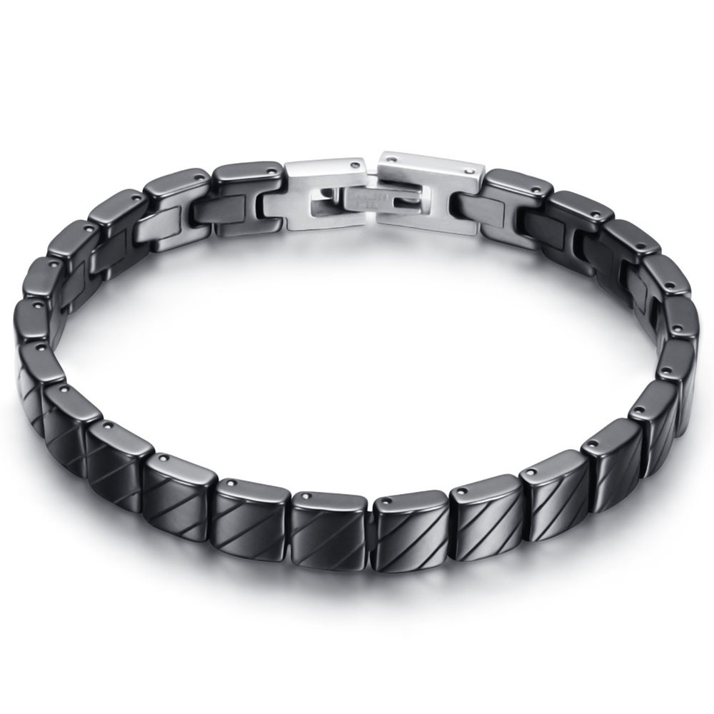 High Polished Black Ceramic Bracelet BijouxStore webid400