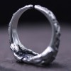 Sterling Silver skeleton hand Open Ring