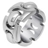 Men's Stainless Steel Chain Style Ring