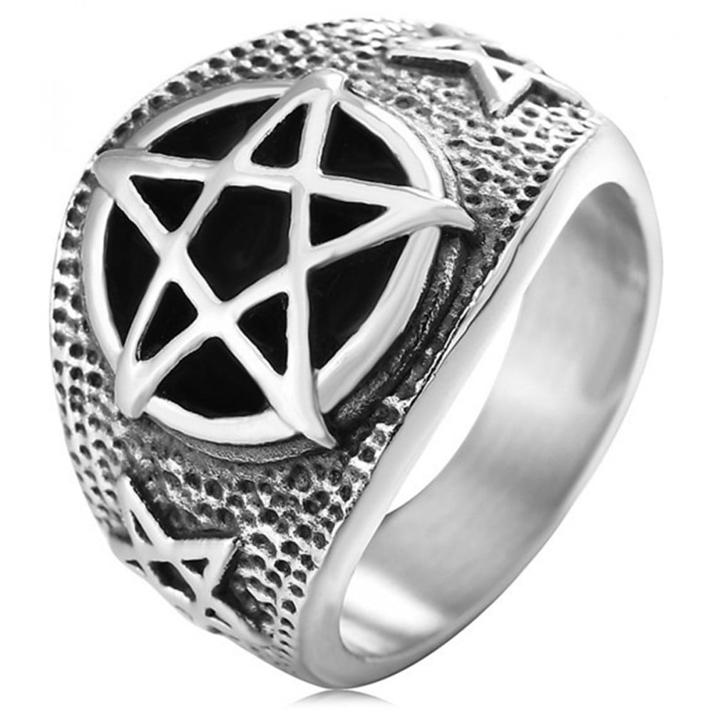 bague homme pentacle bague homme pentacle