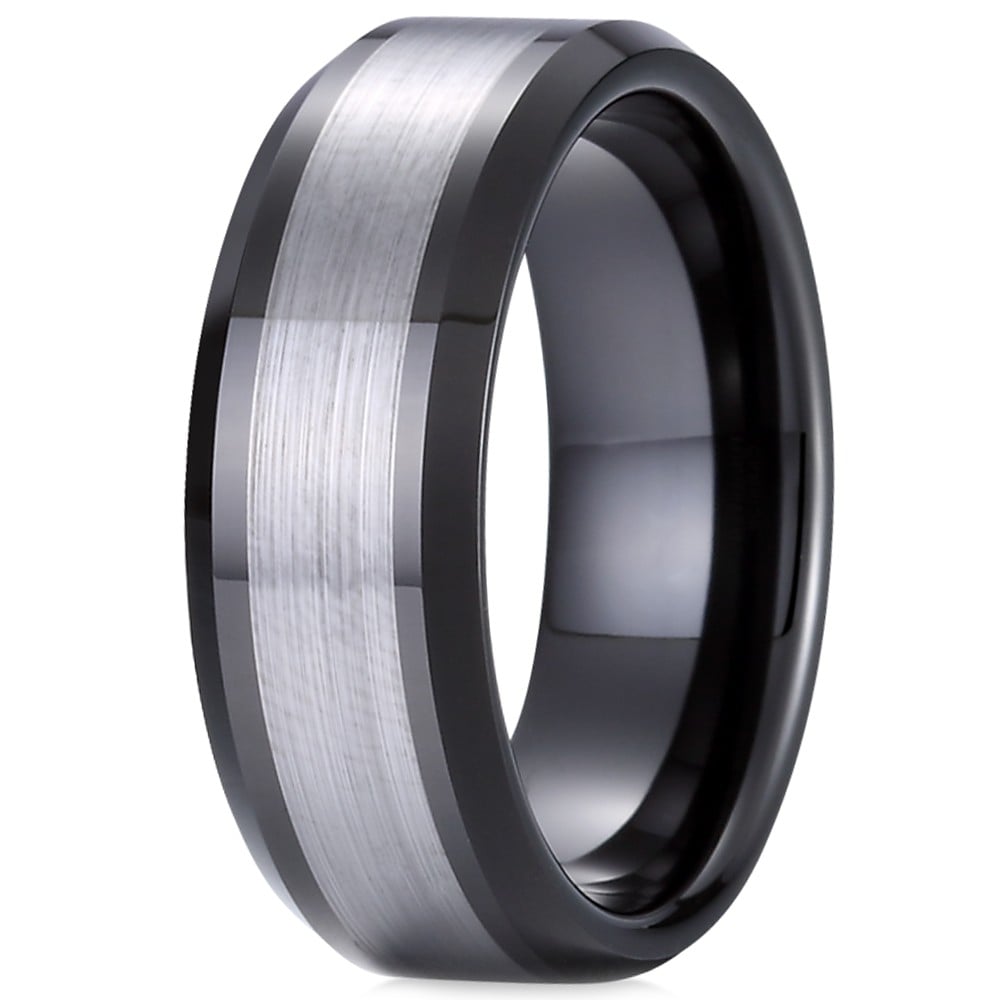 Bague En Tungstène Noir "L'Étrange Noël De Mr Jack" - Taille 59 - Neuf Avec Pochette