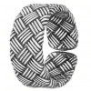 Men's Sterling Silver Braided Band Open Ring