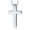 Pendentif personnalise homme Acier croix a graver personnaliser