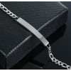 Women's Stainless Steel Chain Custom engraving ID Personalised Bracelet