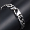 Men's Stainless Steel Skull Wings Bracelet