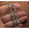 Men's Sterling Silver Marine Link Chain Bracelet