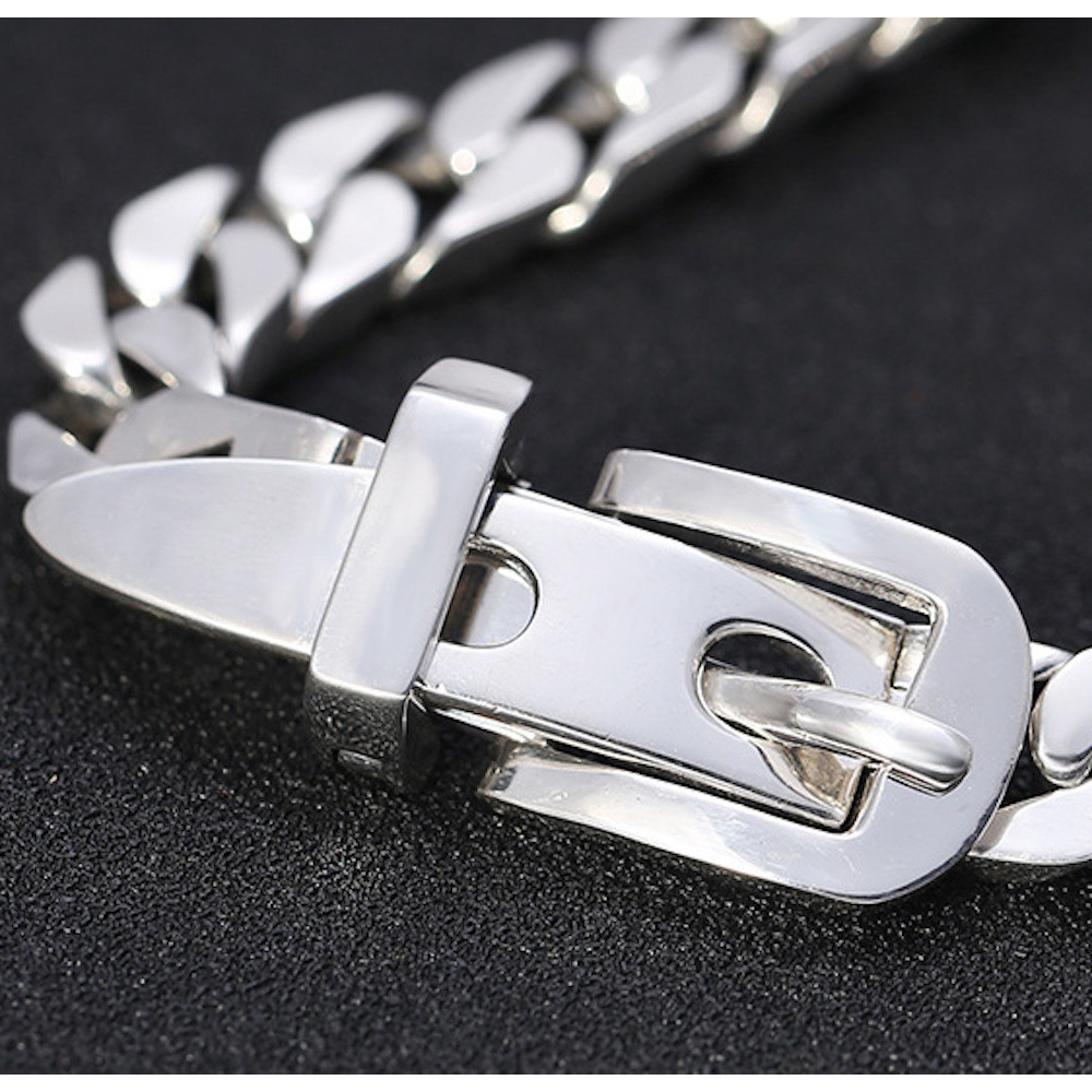 Bracelet Homme Chatenoud En Argent Massif 57.2 G Avec Boîte - Neuf Sans Emballage