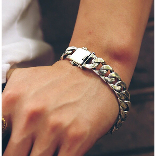 Bracelet chaîne homme best sale