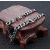 Bracciale da uomo catena in acciaio albero della vita