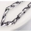 Men's Polish Tungsten Carbide Chain Link Bracelet