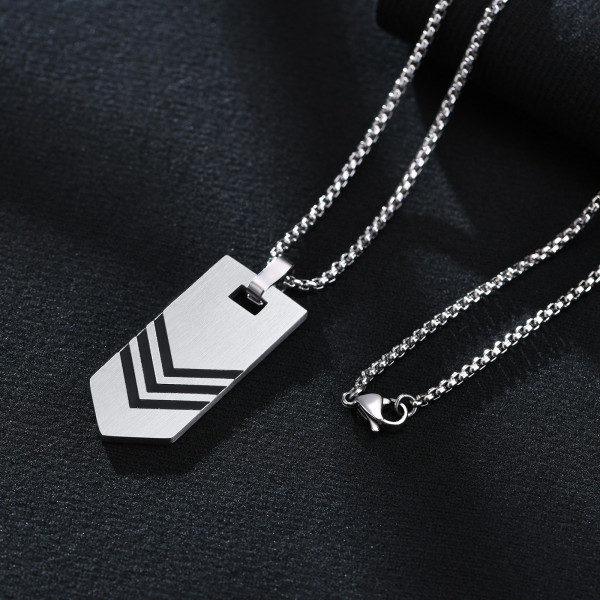 Necklace steel discount