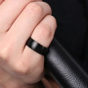 Bague titane noire