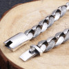 Men's Sterling Silver Biker Big Bracelet