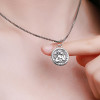 Men's Sterling Silver guardian angel Pendant