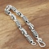 Men's Sterling Silver Anchor Chain Bracelet