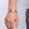 Men's Stainless Steel 2Tone Magnetic Bracelet