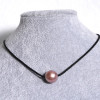 60cm Collier pendentif perles de culture 12mm AAA
