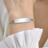 Stainless Steel Chain Custom engraving ID Personalised Bracelet