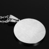 Pendentif personnalise homme tai-chi yin yang harmonie acier