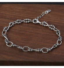 Twine Silver Chain Bracelet main image 1