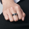 Men's ring anti-stress rotating ring steel Celtic knot
