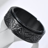 Men's ring anti-stress rotating ring steel Celtic knot