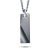 Polished Tungsten Pendant