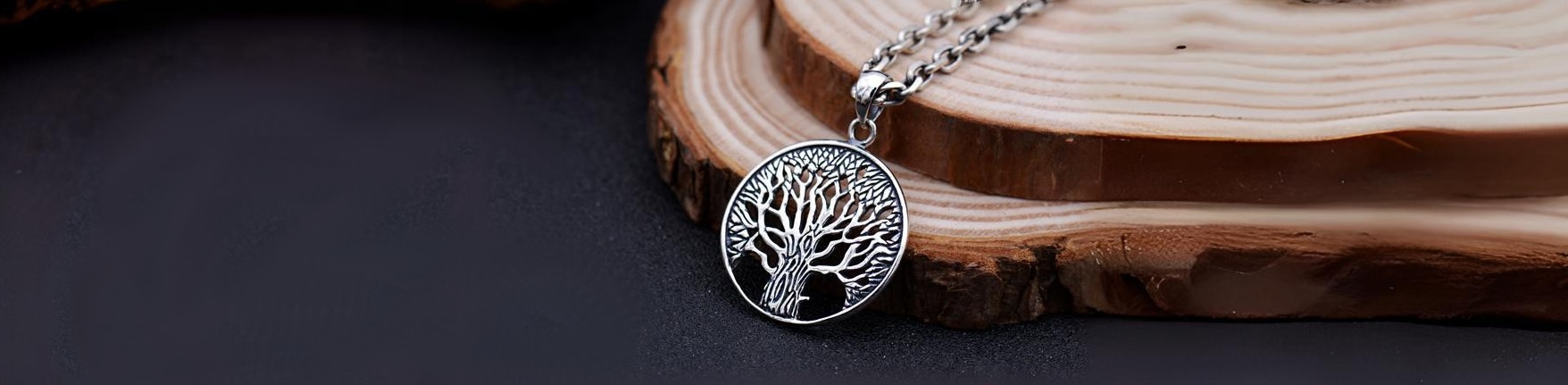 pendentif celtique viking arbre de vie argent