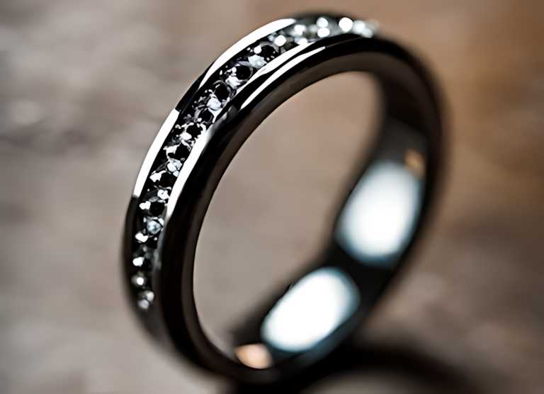 personaliseerbare titanium trouwring