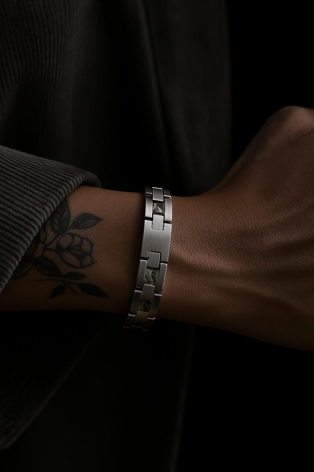 pulsera de tungsteno para hombre