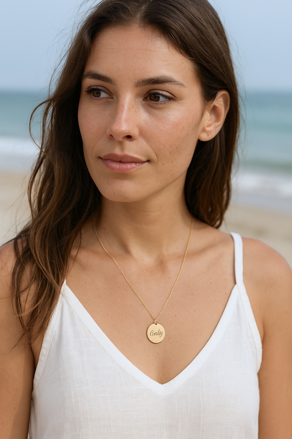 collana medaglione personalizzabile donna