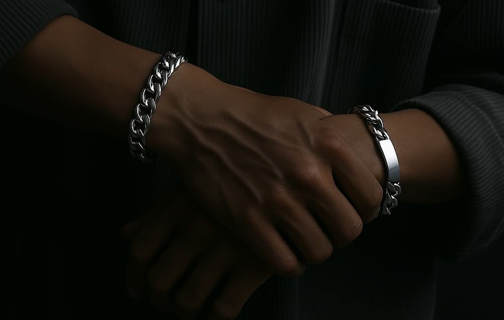 roestvrijstalen armband heren
